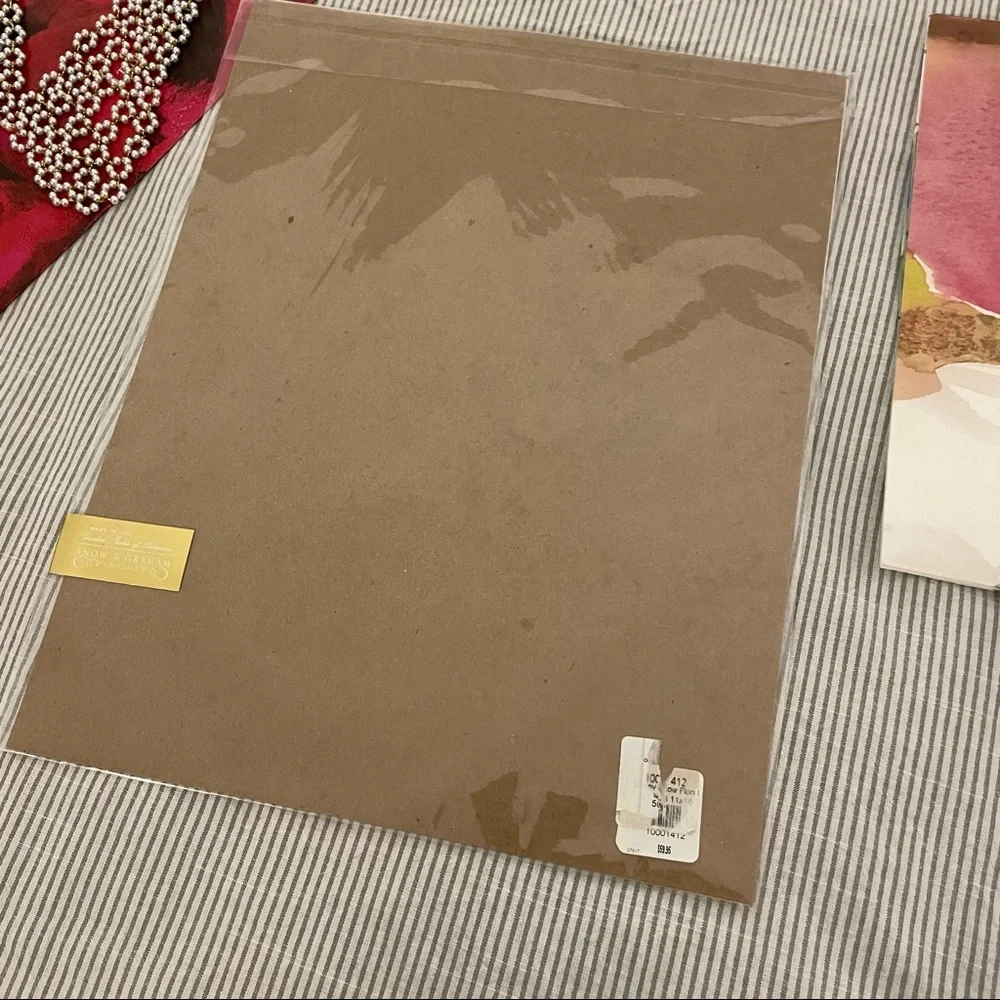 NWT - 11x14 Ebony Snow Print No. 1